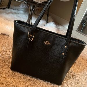 small coach tote bag